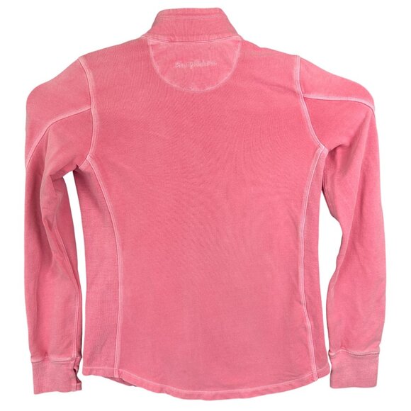 Tommy Bahama Disney Minnie Mouse Women S Embroidered Track Jacket Full Zip Pink - Picture 2 of 16